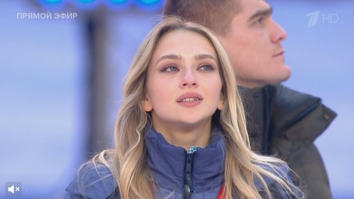 Вікторія Сініцина брала участь у масових заходах, спрямованих на виправдання військової агресії РФ проти України